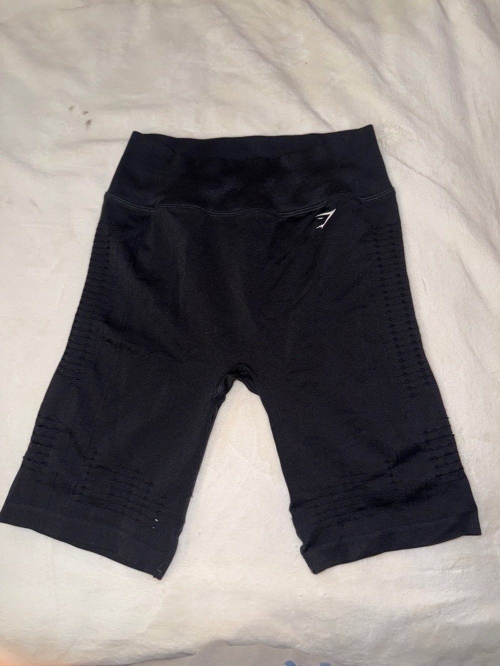Gymshark Black Seamless High-Rise Biker Shorts